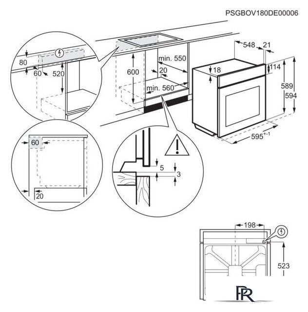 Электрический духовой шкаф Electrolux KODEH70X - Изображение №10 — Интернет-магазин ПроЗаказ