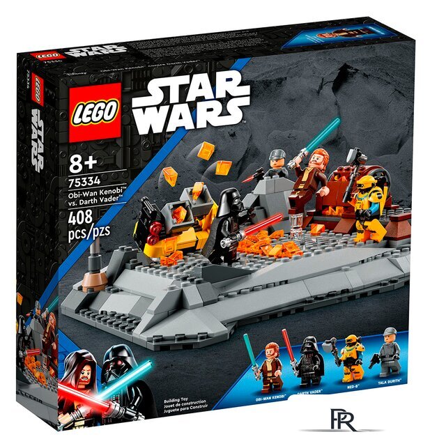 Конструктор LEGO Star Wars 75334 Оби-Ван Кеноби против Дарта Вейдера - Изображение №1 — Интернет-магазин ПроЗаказ