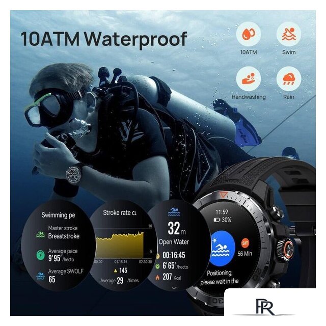 Умные часы Mibro GS Explorer (белый) - Изображение №8 — Интернет-магазин ПроЗаказ