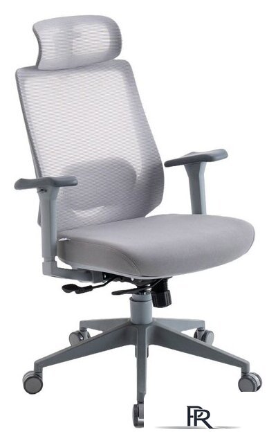 Офисное кресло Evolution HybridFlex Grey (серый) - Изображение №1 — Интернет-магазин ПроЗаказ