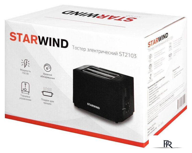 Тостер StarWind ST2103 - Изображение №7 — Интернет-магазин ПроЗаказ
