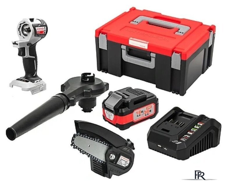 Модуль Интерскол МультиМАКС Расширенный Садовник 755.4.3.42 (с 1-им АКБ, кейс) - Изображение №1 — Интернет-магазин ПроЗаказ