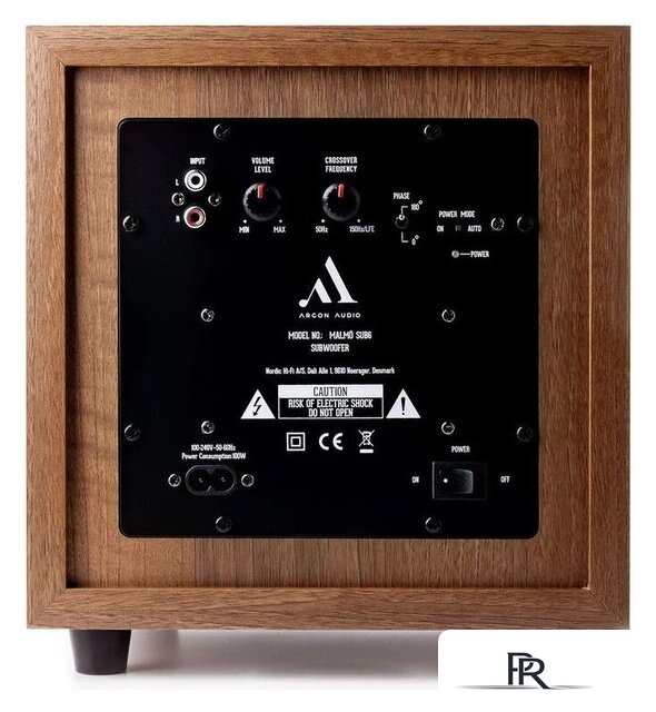 Проводной сабвуфер Argon Audio Malmo Sub 6 (орех) - Изображение №3 — Интернет-магазин ПроЗаказ