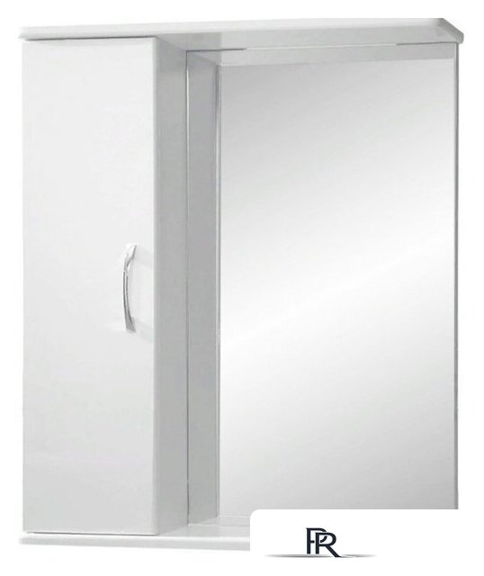  Tivoli Шкаф с зеркалом Прима 60 463025 (белый) - Изображение №1 — Интернет-магазин ПроЗаказ