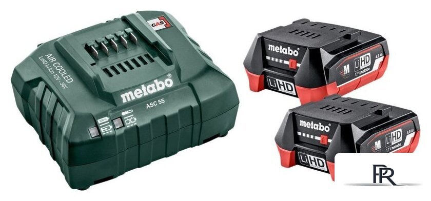 Аккумулятор с зарядным устройством Metabo 685301000 (12В/4 Ah + 12-36В) - Изображение №1 — Интернет-магазин ПроЗаказ