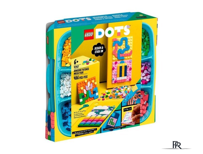 Конструктор LEGO DOTS 41957 Большой набор пластин-наклеек с тайлами - Изображение №6 — Интернет-магазин ПроЗаказ