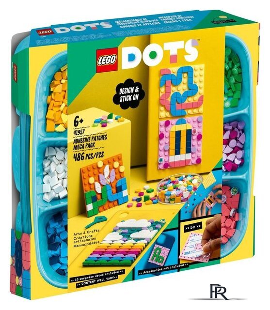 Конструктор LEGO DOTS 41957 Большой набор пластин-наклеек с тайлами - Изображение №1 — Интернет-магазин ПроЗаказ