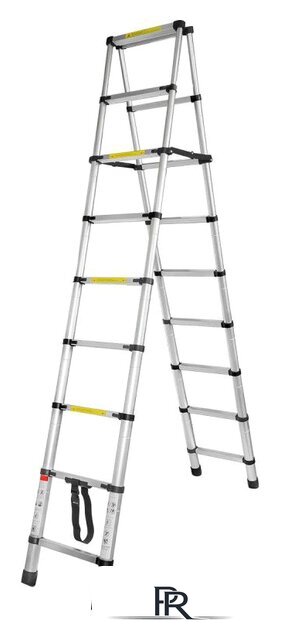 Лестница-стремянка ForceKraft BL-TA260 (2x8 ступеней) - Изображение №1 — Интернет-магазин ПроЗаказ