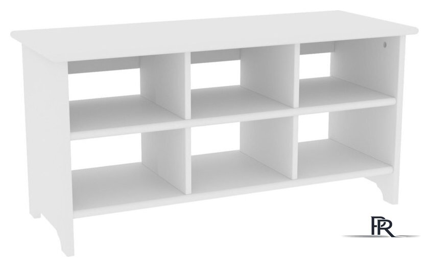 Полка для обуви ММЦ Вествик 900 (белый лак) - Изображение №1 — Интернет-магазин ПроЗаказ