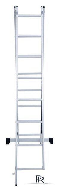 Лестница-стремянка Новая высота NV 122 алюминиевая двухсекционная 2x8 ступеней - Изображение №4 — Интернет-магазин ПроЗаказ