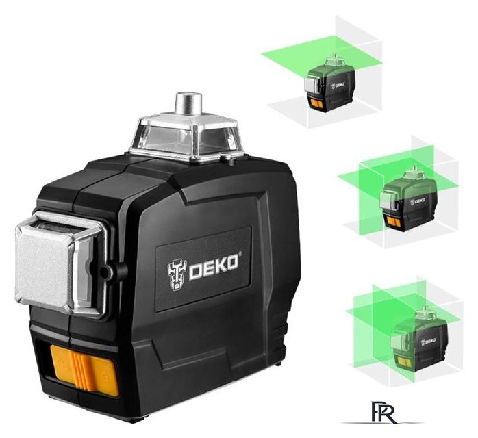 Лазерный нивелир Deko DKLL12PG1 065-0278 - Изображение №2 — Интернет-магазин ПроЗаказ
