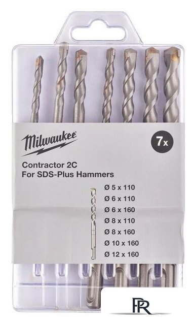 Набор буров Milwaukee 4932471244 (7 предметов) - Изображение №1 — Интернет-магазин ПроЗаказ