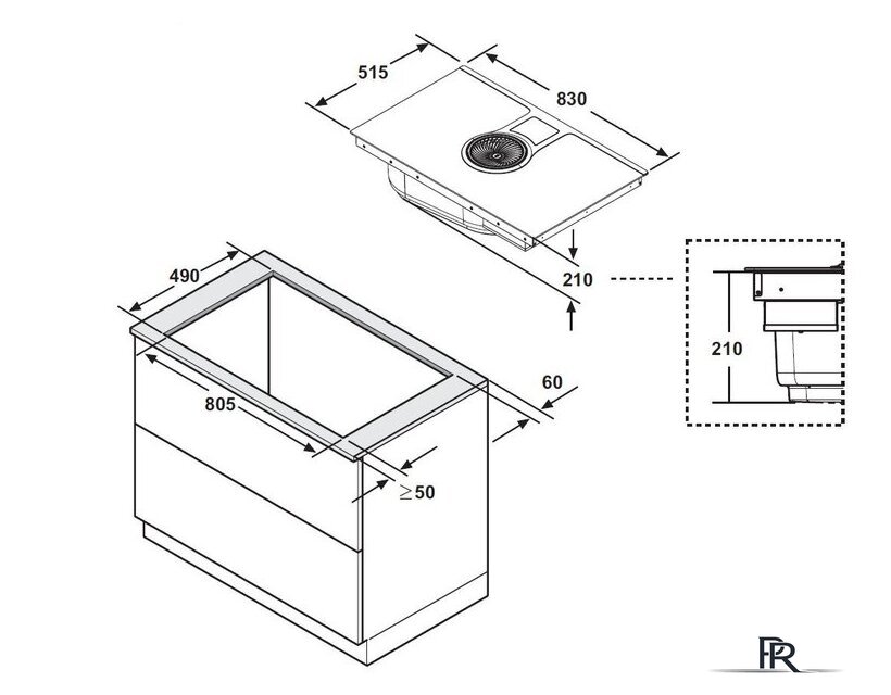 Варочная панель Elica NikolaTesla BL/F/83 - Изображение №6 — Интернет-магазин ПроЗаказ