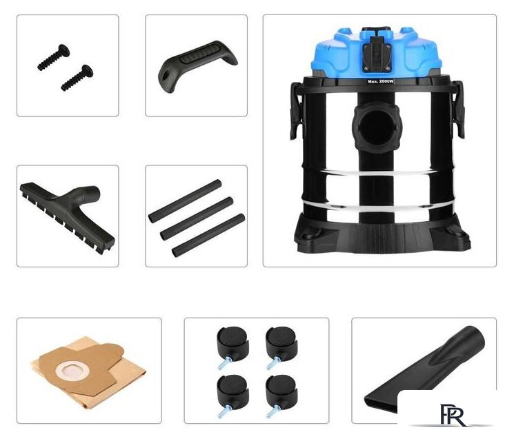 Пылесос Deko DKVC-1200-20S - Изображение №2 — Интернет-магазин ПроЗаказ