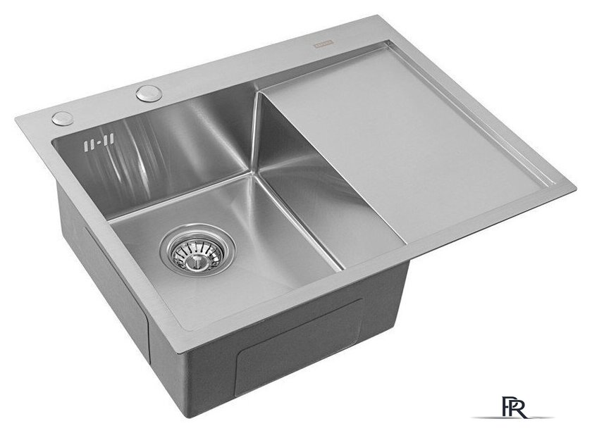 Кухонная мойка ARFEKA ECO AR 650*500 L SATIN - Изображение №1 — Интернет-магазин ПроЗаказ