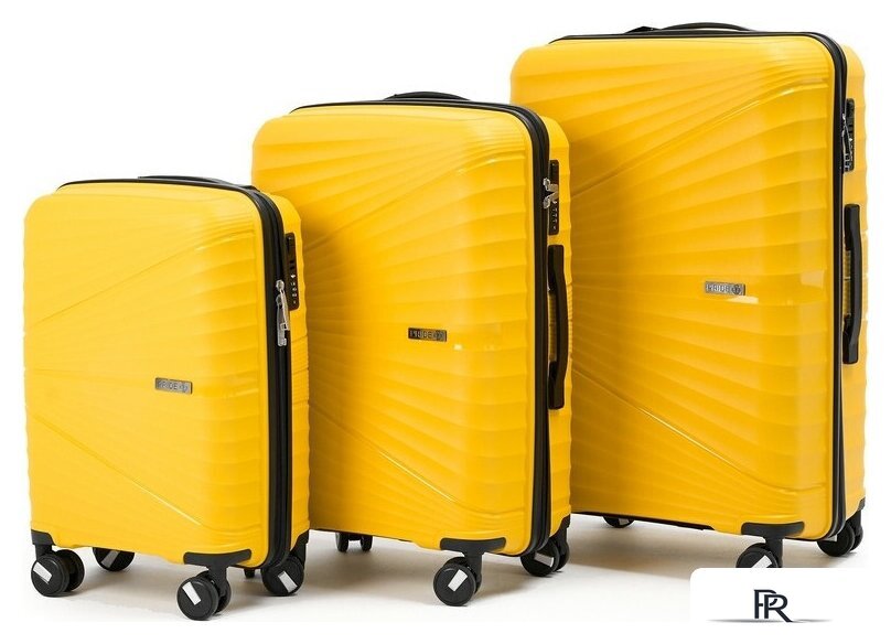 Чемодан-спиннер Pride PP-9702 (S, желтый) - Изображение №11 — Интернет-магазин ПроЗаказ