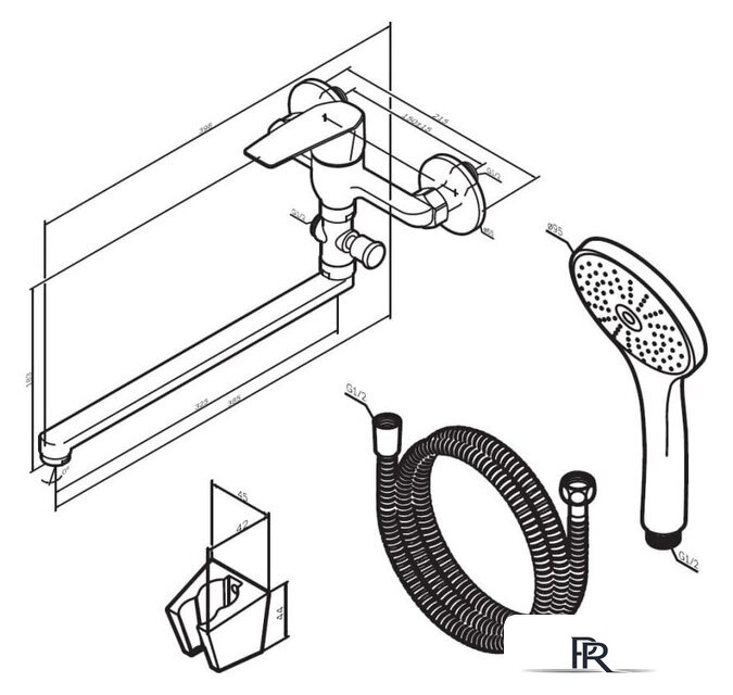 Смеситель AM.PM Gem F90A90100 (хром) - Изображение №9 — Интернет-магазин ПроЗаказ