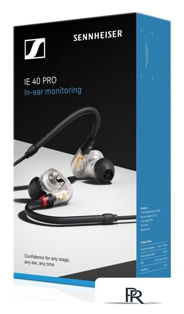 Наушники Sennheiser IE 40 Pro (прозрачный) - Изображение №7 — Интернет-магазин ПроЗаказ