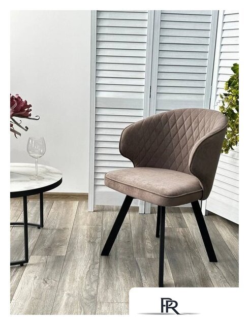 Стул с подлокотниками M-City Skat 670M05340 (B5 капучино/черный) - Изображение №2 — Интернет-магазин ПроЗаказ