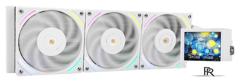 Система жидкостного охлаждения для процессора Thermalright Mjolnir Vision 360 ARGB (белый) - Изображение №1 — Интернет-магазин ПроЗаказ