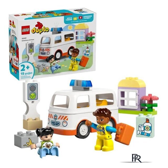 Конструктор LEGO Duplo Скорая помощь и водитель 10447 - Изображение №3 — Интернет-магазин ПроЗаказ