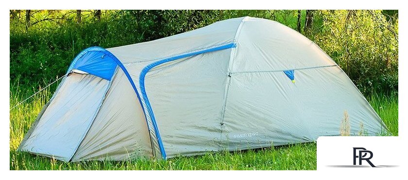 Треккинговая палатка Acamper Monsun 4 (серый) - Изображение №1 — Интернет-магазин ПроЗаказ