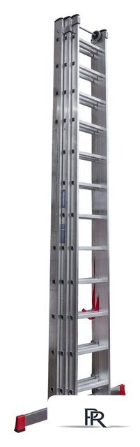 Лестница-стремянка Новая высота NV 523 трёхсекционная индустриальная 3x12 ступеней - Изображение №5 — Интернет-магазин ПроЗаказ