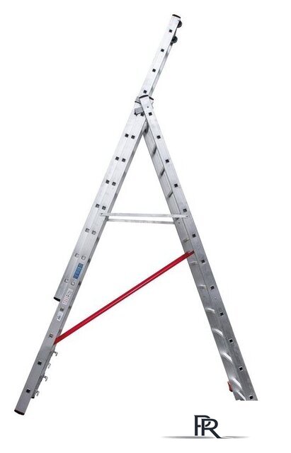 Лестница-стремянка Новая высота NV 523 трёхсекционная индустриальная 3x12 ступеней - Изображение №4 — Интернет-магазин ПроЗаказ