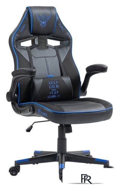 Игровое (геймерское) кресло FLOKY Asgard Blue (синий) - Изображение №1 — Интернет-магазин ПроЗаказ