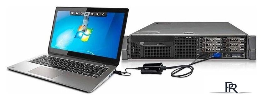 KVM переключатель Aten CV211CP - Изображение №3 — Интернет-магазин ПроЗаказ