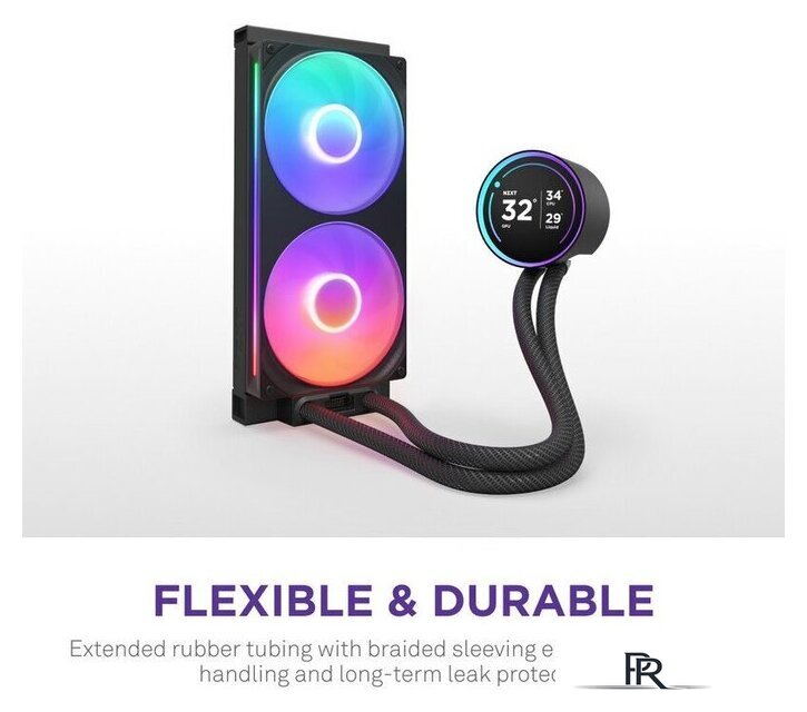 Система жидкостного охлаждения для процессора NZXT Kraken Elite 280 RGB RL-KR28E-B2 - Изображение №8 — Интернет-магазин ПроЗаказ