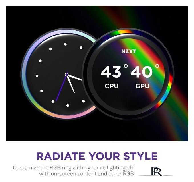 Система жидкостного охлаждения для процессора NZXT Kraken Elite 280 RGB RL-KR28E-B2 - Изображение №5 — Интернет-магазин ПроЗаказ