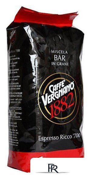 Кофе Caffe Vergnano Espresso Ricco 700 в зернах 1 кг - Изображение №2 — Интернет-магазин ПроЗаказ
