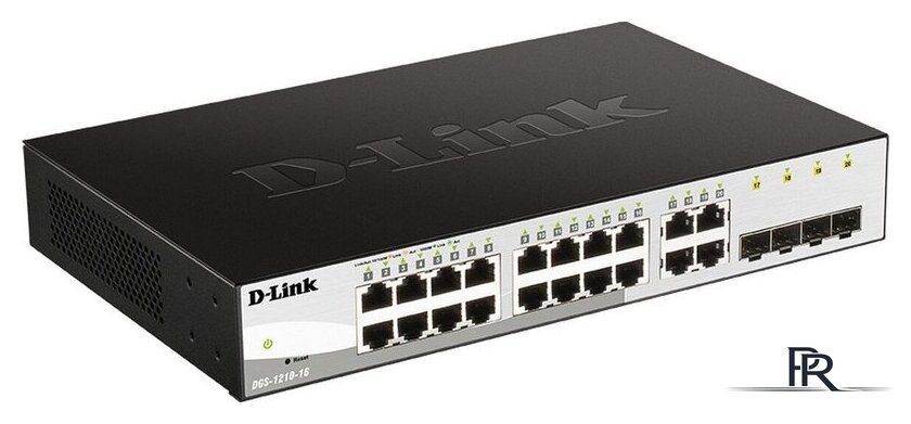 Настраиваемый коммутатор D-Link DGS-1210-16/G2A - Изображение №2 — Интернет-магазин ПроЗаказ