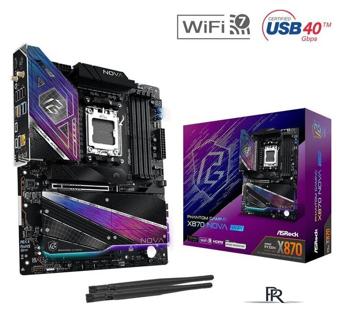 Материнская плата ASRock X870 Nova WiFi - Изображение №9 — Интернет-магазин ПроЗаказ