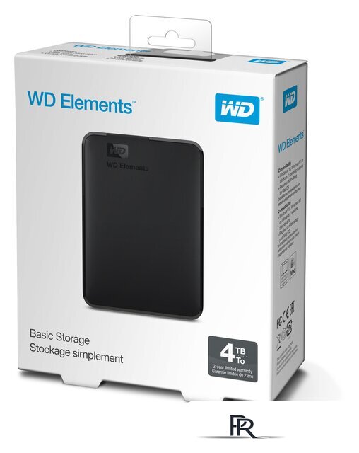 Внешний накопитель WD Elements Portable 4TB WDBU6Y0040BBK - Изображение №7 — Интернет-магазин ПроЗаказ