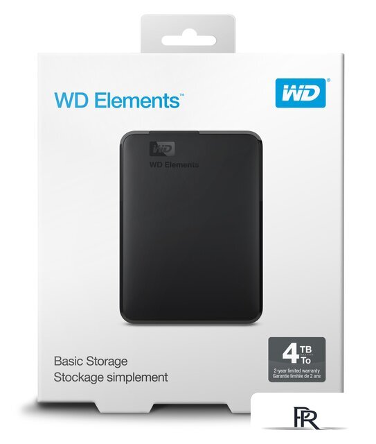 Внешний накопитель WD Elements Portable 4TB WDBU6Y0040BBK - Изображение №6 — Интернет-магазин ПроЗаказ