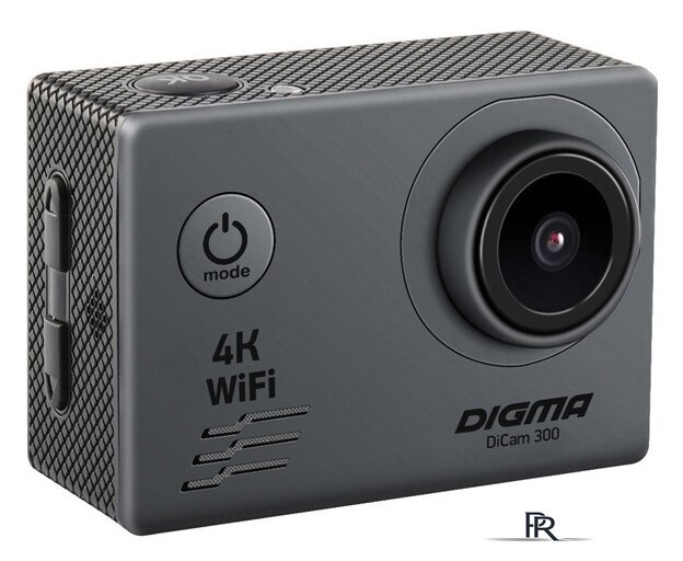 Экшен-камера Digma DiCam 300 (серый) - Изображение №2 — Интернет-магазин ПроЗаказ