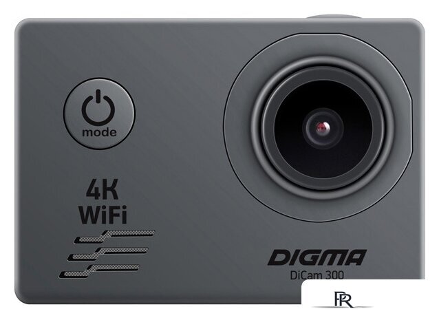 Экшен-камера Digma DiCam 300 (серый) - Изображение №1 — Интернет-магазин ПроЗаказ