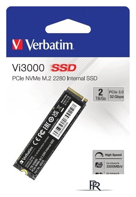 SSD Verbatim Vi3000 2TB 49376 - Изображение №3 — Интернет-магазин ПроЗаказ