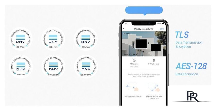 IP-камера Ezviz H3c Color CS-H3c-R100-1K2WFL (4 mm) - Изображение №7 — Интернет-магазин ПроЗаказ