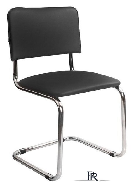 Офисный стул Белс Сильвия V 450320/V4 (кожзам черный) - Изображение №1 — Интернет-магазин ПроЗаказ