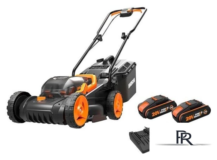 Газонокосилка Worx WG779E (с 2-мя АКБ) - Изображение №9 — Интернет-магазин ПроЗаказ