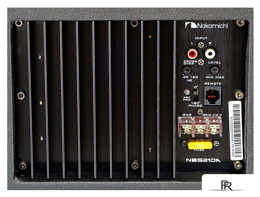 Корпусной активный сабвуфер Nakamichi NBS210A - Изображение №5 — Интернет-магазин ПроЗаказ