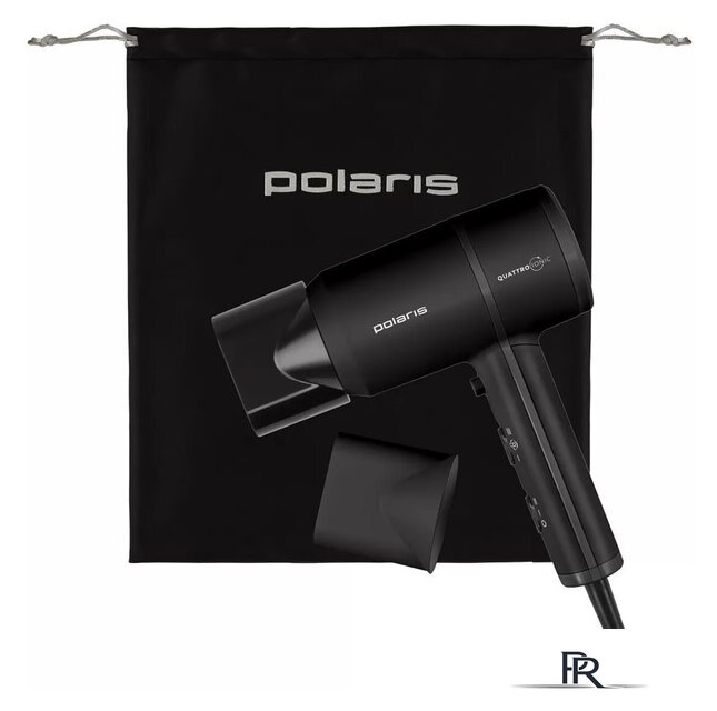 Фен Polaris PHD 2044Ti Quattro Ionic (черный) - Изображение №5 — Интернет-магазин ПроЗаказ