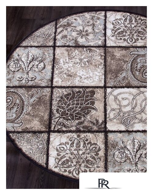 Ковер для жилой комнаты Merinos Valencia Deluxe d328-DAIRE-BROWN (2х2) - Изображение №3 — Интернет-магазин ПроЗаказ