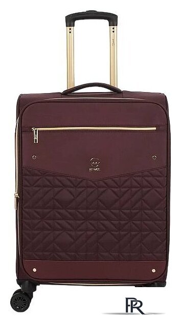 Чемодан-спиннер Grott 338-1731/3-24 (бордовый) - Изображение №1 — Интернет-магазин ПроЗаказ
