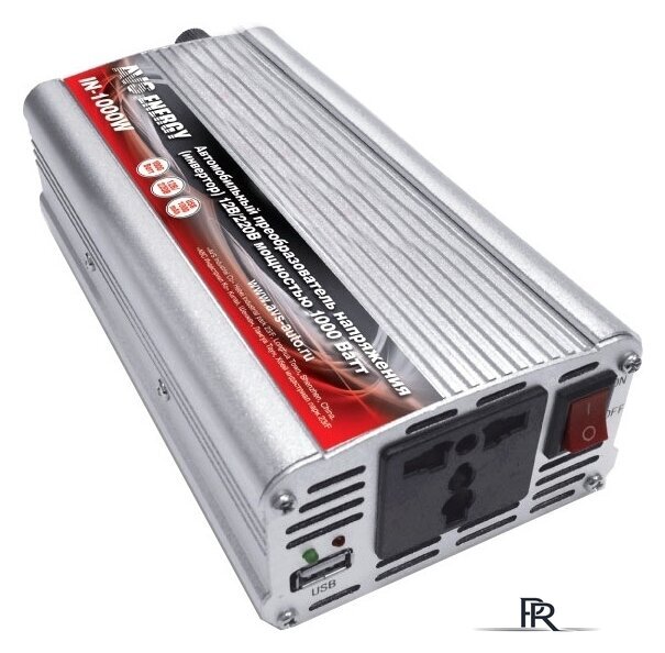 Автомобильный инвертор AVS AVS 24/220V IN-1000W-24 - Изображение №1 — Интернет-магазин ПроЗаказ