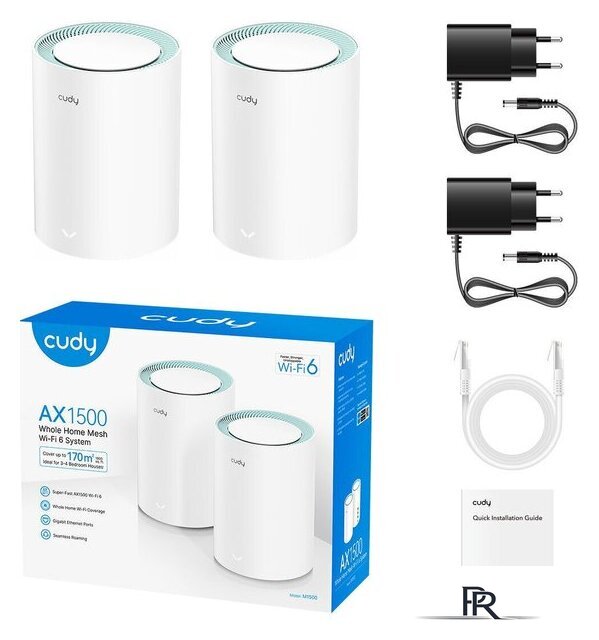 Wi-Fi система Cudy M1500 1.0 (2-Pack) - Изображение №2 — Интернет-магазин ПроЗаказ