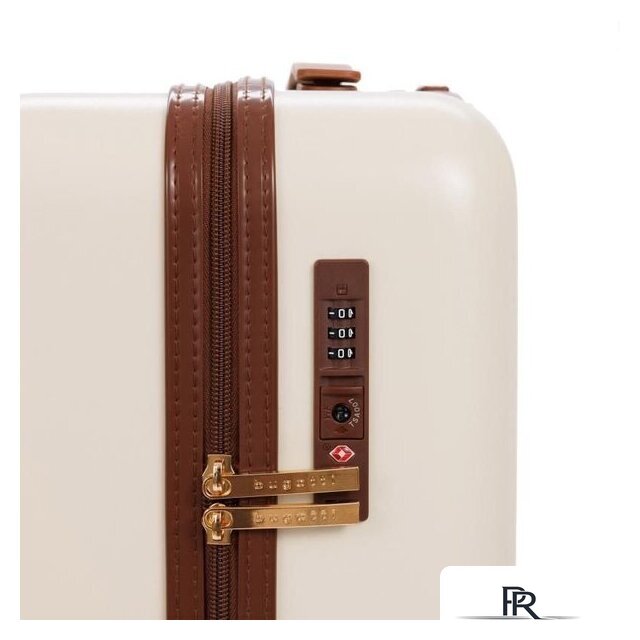 Чемодан-спиннер Bugatti Amelia 49716150 (бежевый) - Изображение №7 — Интернет-магазин ПроЗаказ